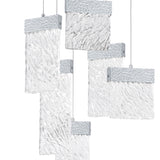Carolina Integrated LED 32in Pewter Chandelier