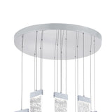 Carolina Integrated LED 32in Pewter Chandelier