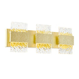 Carolina Integrated LED 21in Gold Leaf Vanity Light