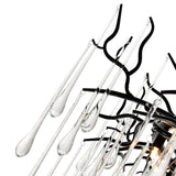 Anita 6 Light Black Chandelier