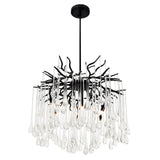 Anita 6 Light Black Chandelier