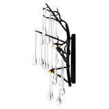 Anita 3 Light Black Wall Sconce