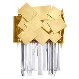 Panache 1 Light Wall Light With Medallion Gold Finish