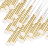 Andes LED Multi Light Pendant With Satin Gold Finish