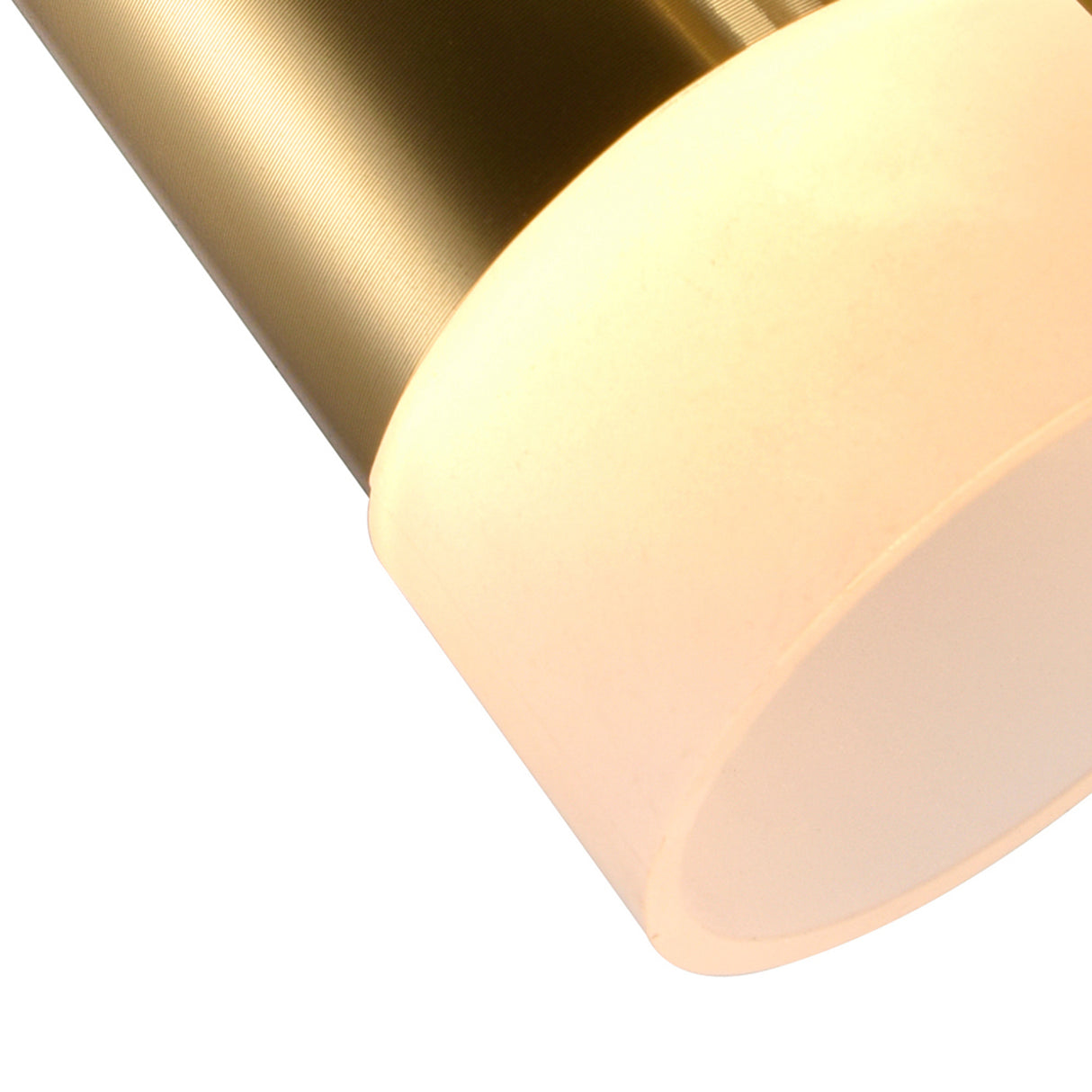Andes Integrated LED Satin Gold Down Mini Pendant