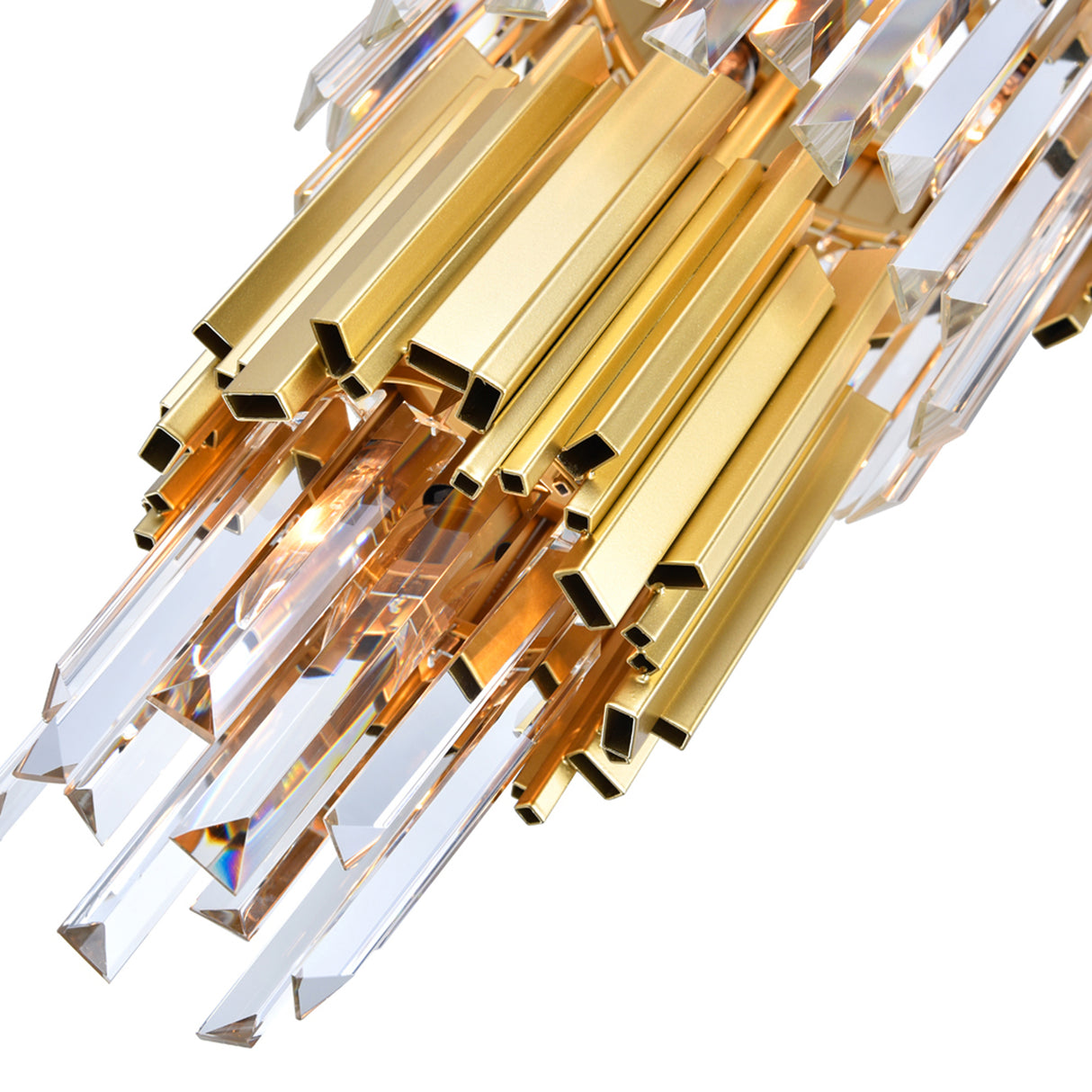 Deco 4 Light 12in Medallion Gold Mini Pendant