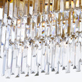 Deco 9 Light Medallion Gold Pool Table Light