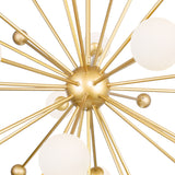 Element 17 Light 39in Sun Gold Chandelier