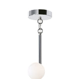 Element 17 Light Chandelier With Polished Nickel Finish