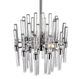 Miroir 6 Light 10in Polished Nickel Mini Pendant