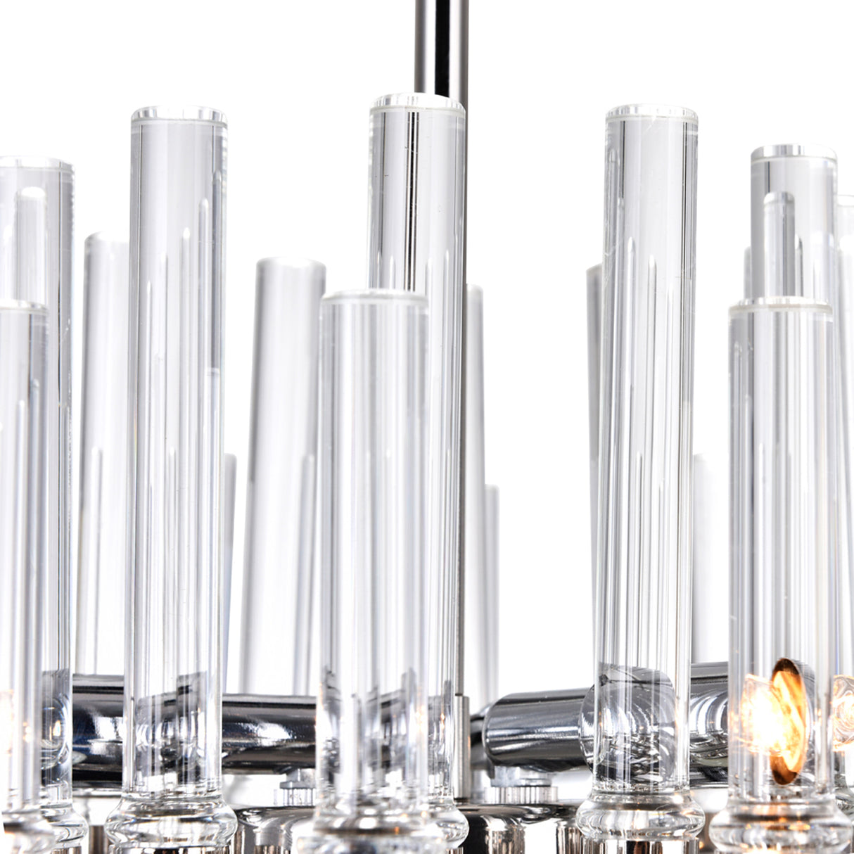 Miroir 6 Light 10in Polished Nickel Mini Pendant
