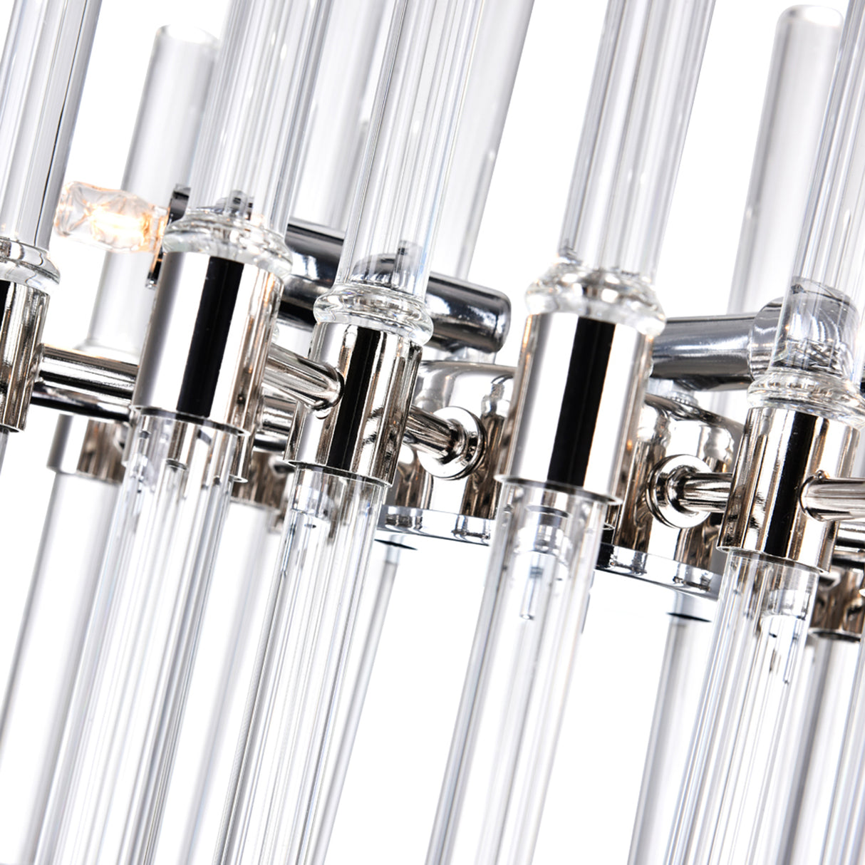 Miroir 6 Light 10in Polished Nickel Mini Pendant