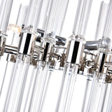 Miroir 6 Light 10in Polished Nickel Mini Pendant