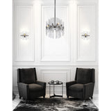 Miroir 6 Light 10in Polished Nickel Mini Pendant