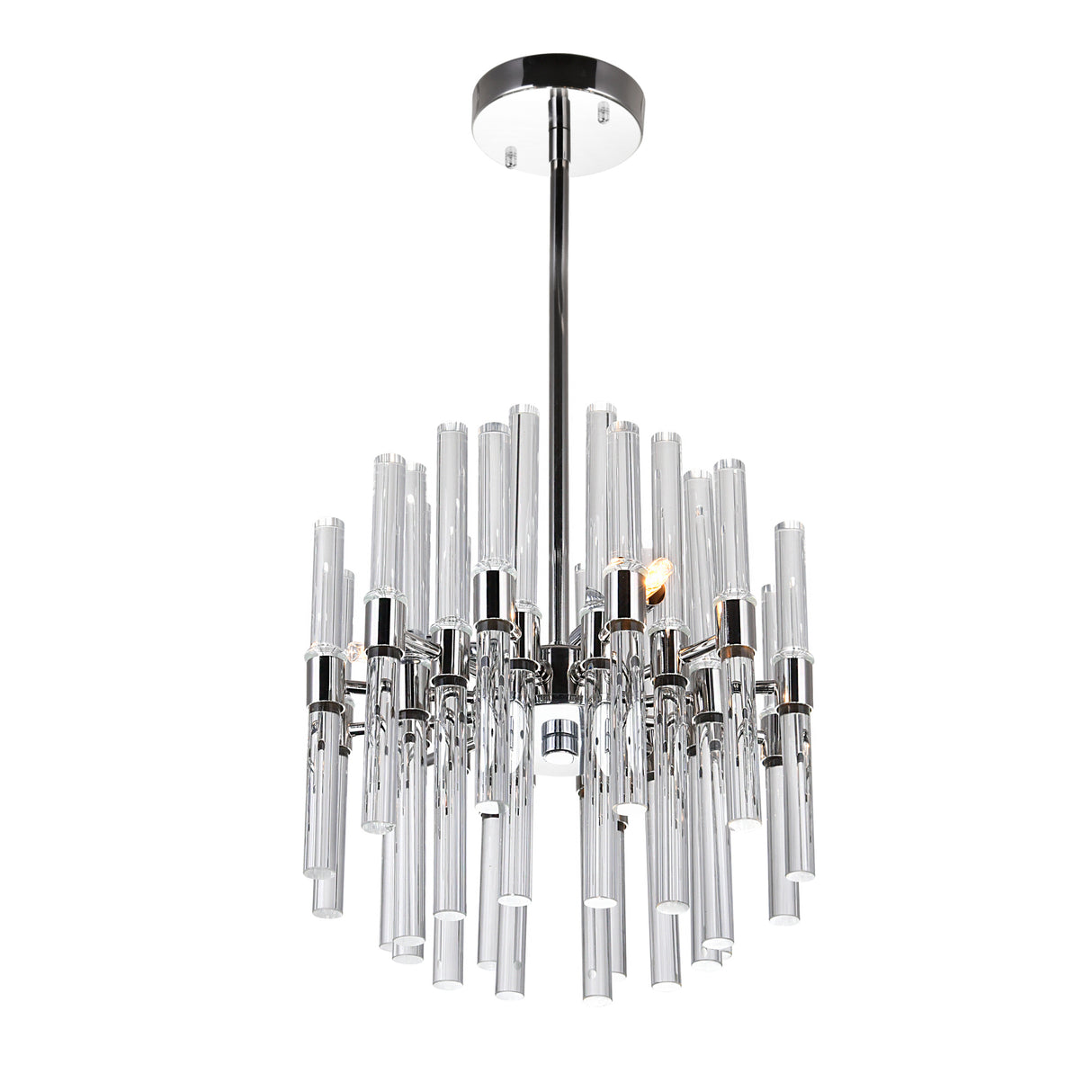 Miroir 6 Light 10in Polished Nickel Mini Pendant