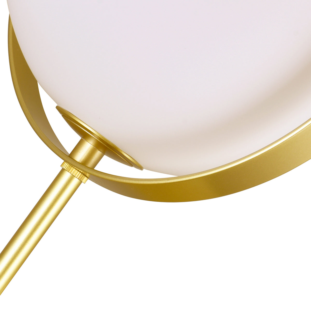 Da Vinci 1 Light 10in Brass Table Lamp