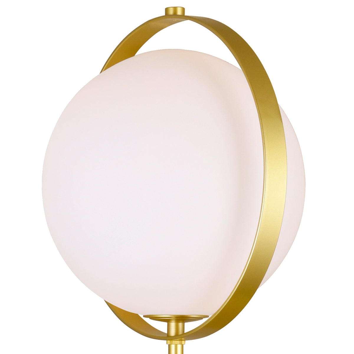Da Vinci 1 Light 10in Brass Table Lamp