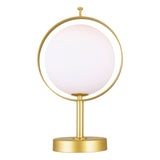Da Vinci 1 Light 10in Brass Table Lamp