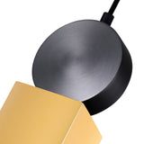 Saleen LED Mini Pendant Light With Sun Gold & Black Finish
