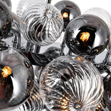 Pallocino 27 Light 39in Chrome Chandelier