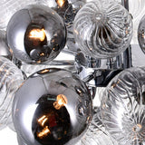 Pallocino 27 Light 39in Chrome Chandelier