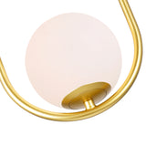 Celeste 1 Light 8in Medallion Gold Mini Pendant