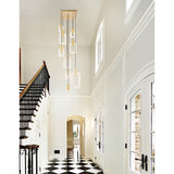 Anello LED Pendant With White Oak Finish
