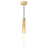 Anello LED Mini Pendant With White Oak Finish