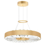 Bjoux LED Chandelier Light With Sun Gold Finish