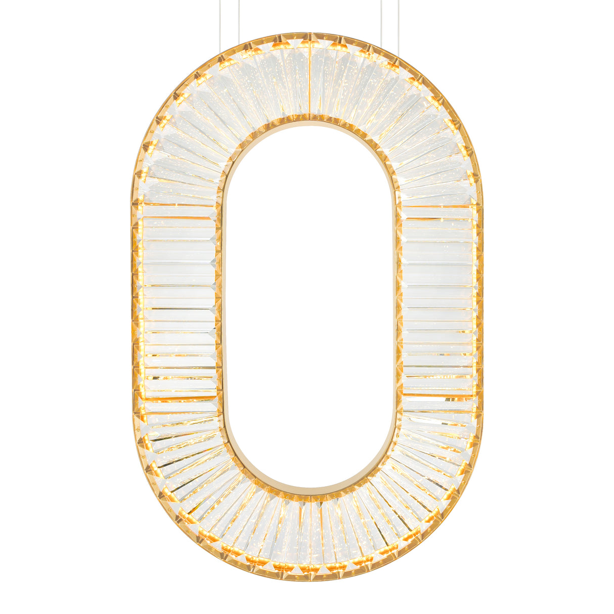 Bjoux LED Chandelier With Sun Gold Finish