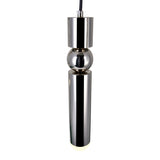 Chime Integrated LED Polished Nickel Mini Pendant