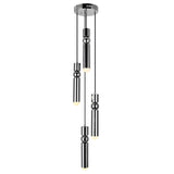 Chime LED Pendant With Polished Nickel Finish