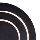 Private I Integrated LED Round Matte Black Wall Sconce