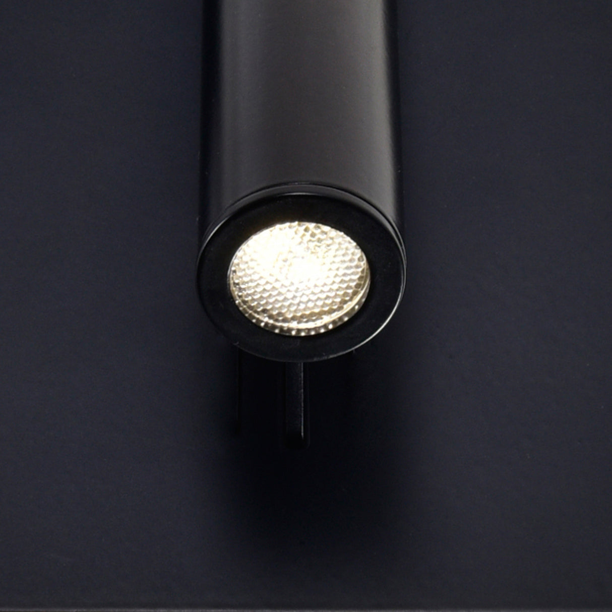 Private I Integrated LED Adjustable Round Matte Black Wall Sconce