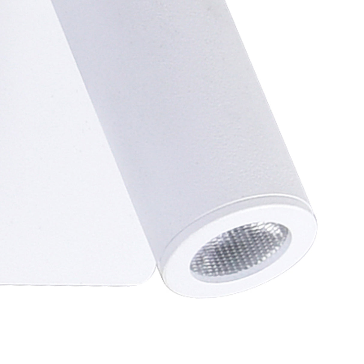 Private I Integrated LED Adjustable Rectangular Matte White Wall Sconce