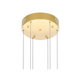 Millipede Integrated LED 32in Satin Gold Chandelier