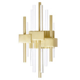 Millipede Integrated LED Satin Gold Wall Sconce