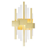 Millipede Integrated LED Satin Gold Wall Sconce