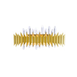 Cityscape 7 Light 24in Satin Gold Vanity Light
