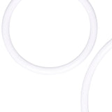 Hoops Integrated LED 23in 5 Ring Satin Gold Chandelier