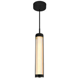 Neva Integrated LED 3in Black Pendant