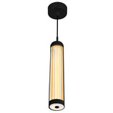 Neva Integrated LED 3in Black Pendant