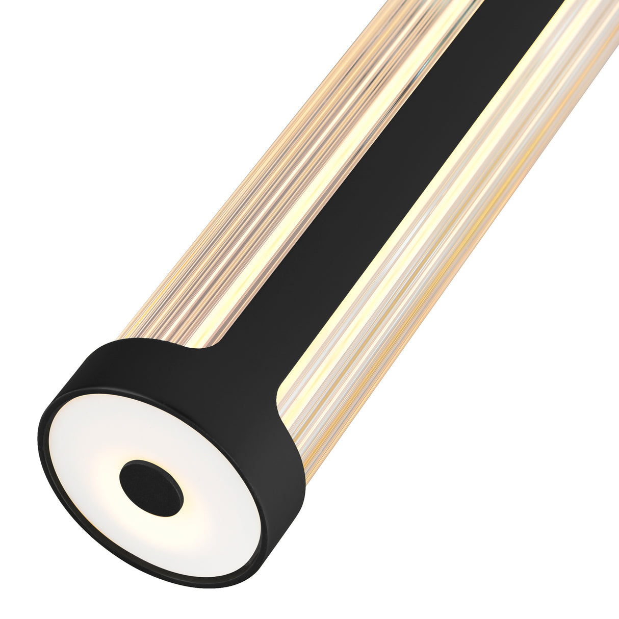 Neva Integrated LED 3in Black Pendant