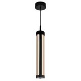 Neva Integrated LED 3in Black Pendant