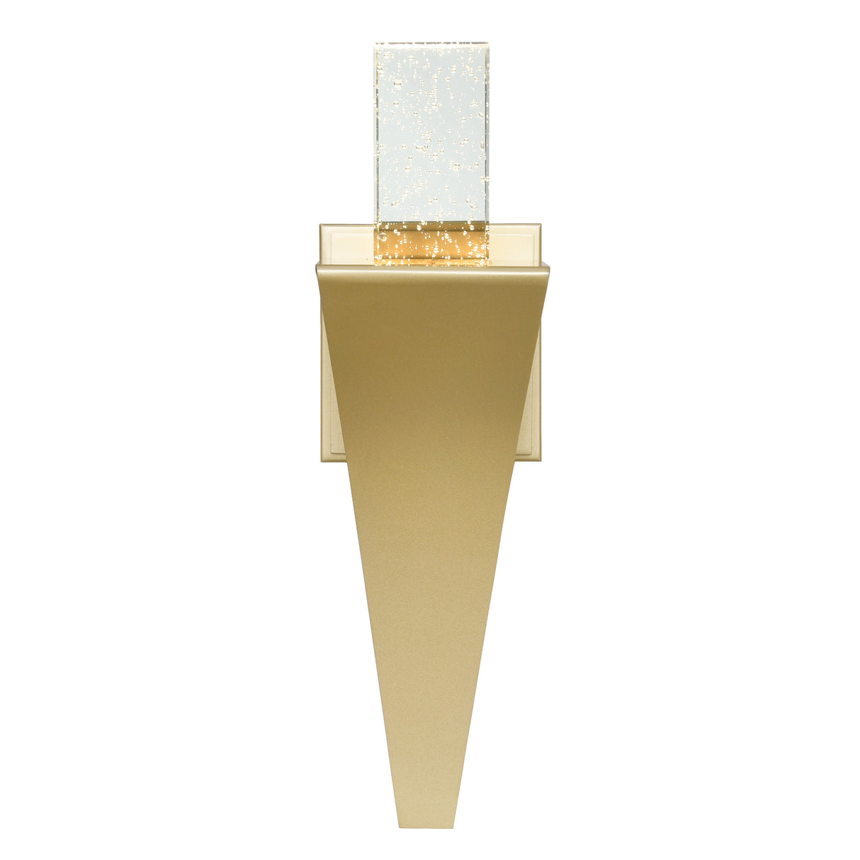 Catania Integrated LED 5in Satin Gold Wall Light