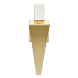 Catania Integrated LED 5in Satin Gold Wall Light