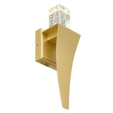 Catania Integrated LED 5in Satin Gold Wall Light