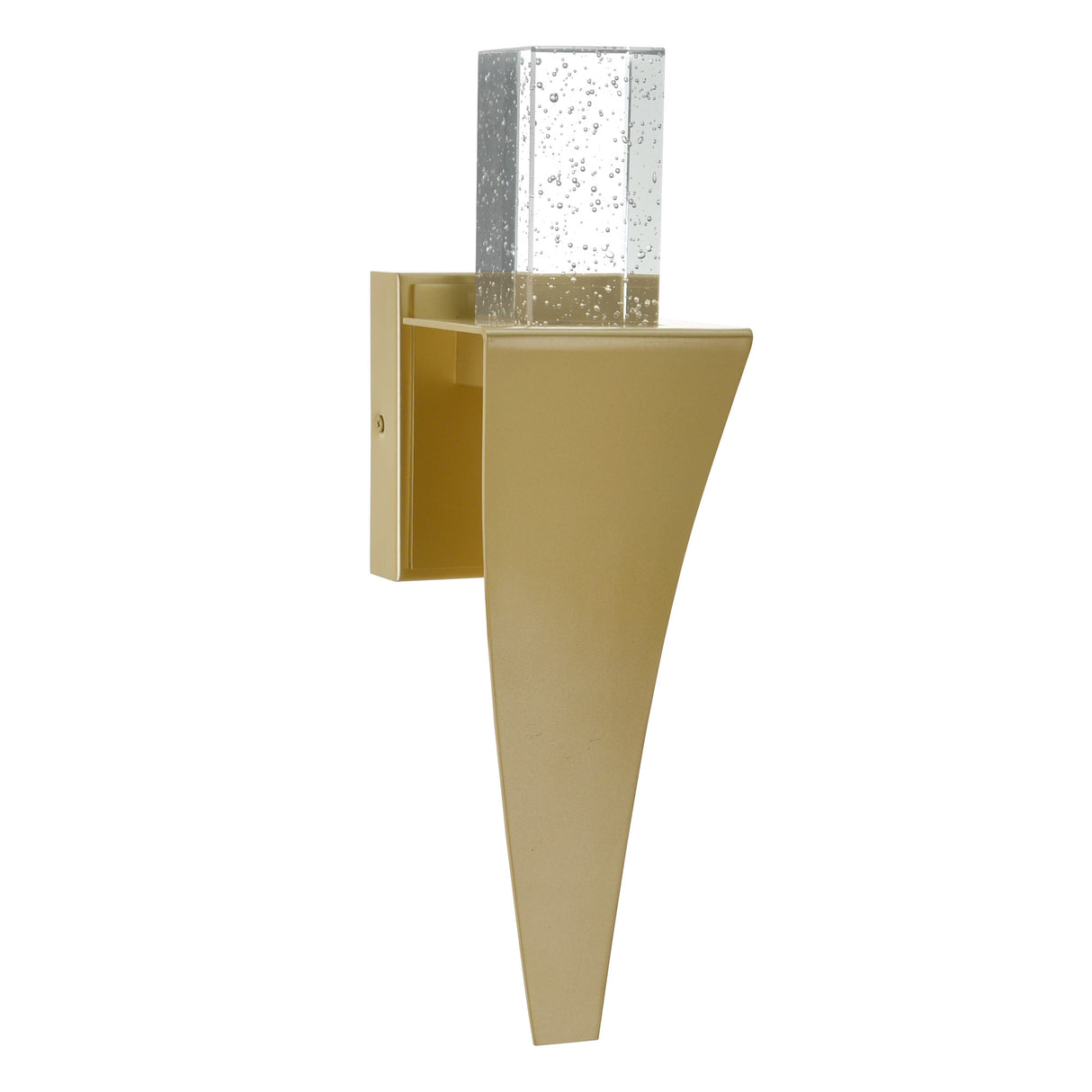 Catania Integrated LED 5in Satin Gold Wall Light