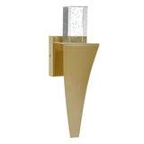 Catania Integrated LED 5in Satin Gold Wall Light