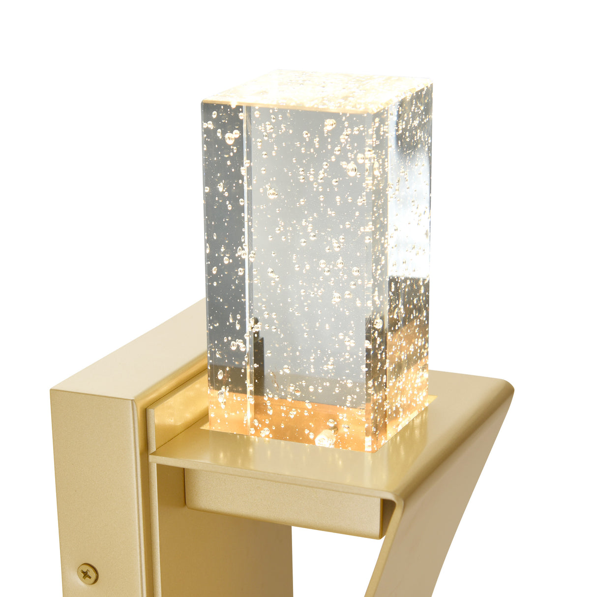 Catania Integrated LED 5in Satin Gold Wall Light